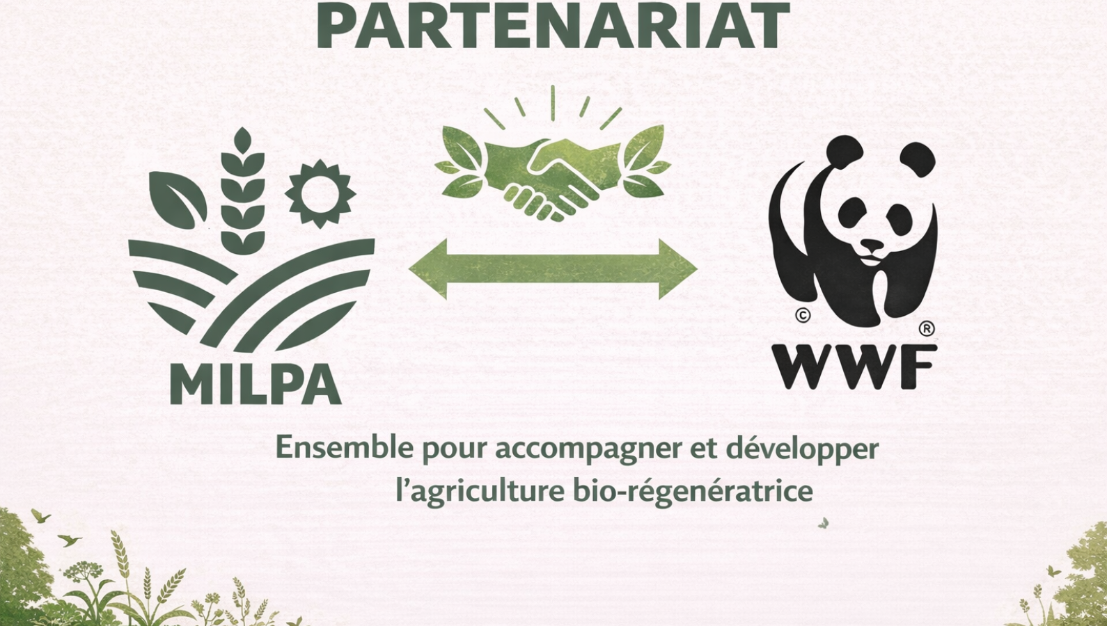 Milpa s’associe au WWF France pour lancer les Crédits du Vivant : une solution ambitieuse pour la nature, le climat et les agriculteurs